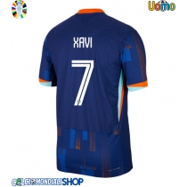 Maglie da calcio Olanda Xavi Simons #7 Seconda Maglia Europei 2024 Manica Corta